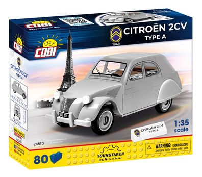 Cobi 24510 - Konstruktionsspielzeug - Citroen 2CV Type A (1949)
