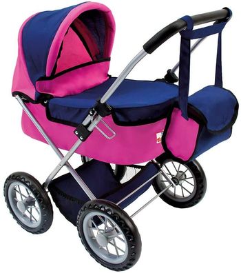 Bino & Mertens - Puppen Buggy mit Tasche, pink