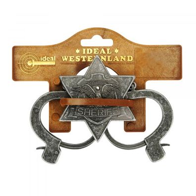 Schrödel J.G. ?Sheriff-Set antik", silber/ grau