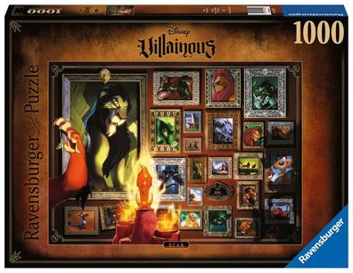 Disney Villainous: Scar - Puzzle 1000 Teile