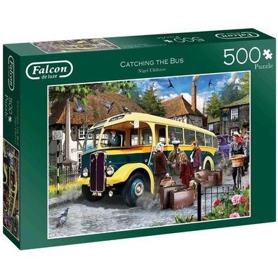 11260 - Falcon Deluxe - Catching The Bus - 500 Teile Puzzle