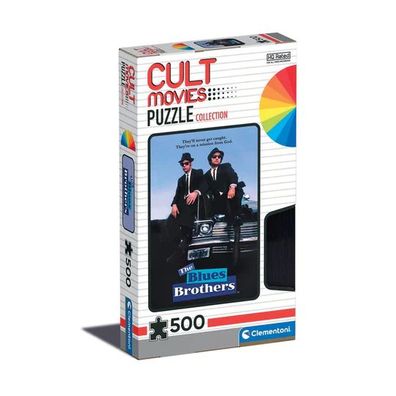 Clementoni 35109 - 500 Teile Puzzle - Kultfilme - Blues Brothers