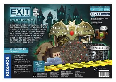 Kosmos 680787 - EXIT Das Spiel + Puzzle - Das dunkle Schloss