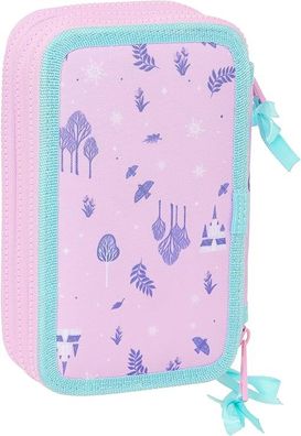 Frozen / Die Eiskönigin - "Cool Days" Mäppchen mit 3 Fächern und Inhalt - 20 cm