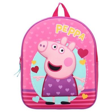 3D Kinderrucksack Peppa Pig Strong Together 32 cm