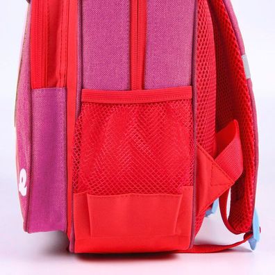 Peppa Pig Rucksack 30cm Kinder Kindergarten Pink