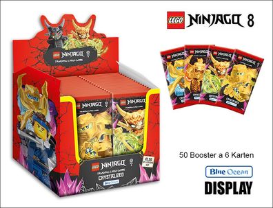 LEGO Ninjago Trading Cards Serie 8 Display