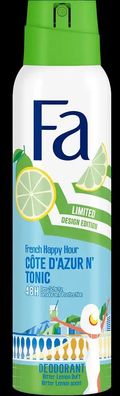 Fa Deospray CÔTE D´AZUR N´ TONIC 150 ml