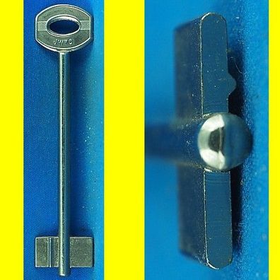 Silca JW70 - Doppelbartschlüssel für Juwel Kassetten und Tresortüren 104 mm lang