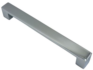 Möbelgriff BA 160mm Küchengriff Chrom glänzend Badmöbel Schrankgriff schlicht
