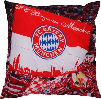 FC Bayern München Kissen Fankurve 53490