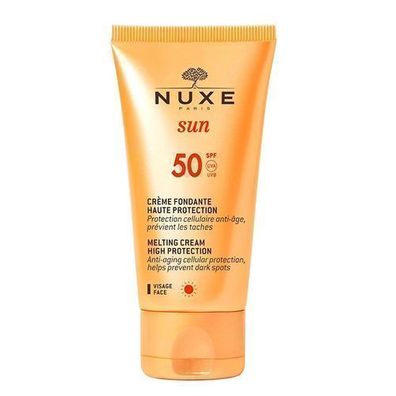 Nuxe Sonnenschutzcreme für das Gesicht LSF 50, 50 ml - Effektiver UV-Schutz für