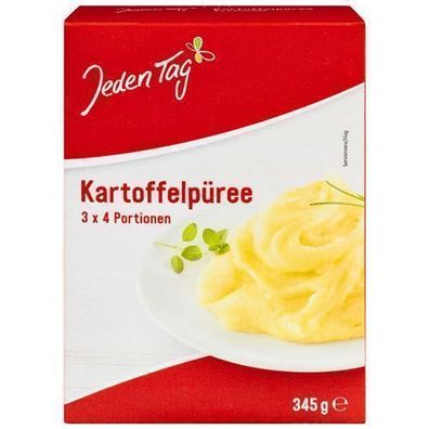 Ein Tag Kartoffelpüree 12 Portionen
