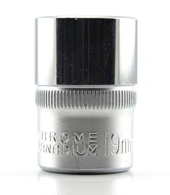 Stecknuss CV 19mm 1/2" Metall 4x 2,5x4cm Werkzeug Zubehör Stecknüsse Tooltech 10479