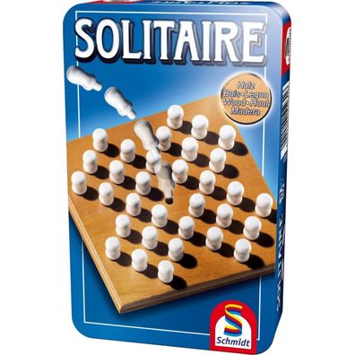 Schmidt Spiele Schmidt Spiele Solitaire Mitbringspiel in der Metalldose