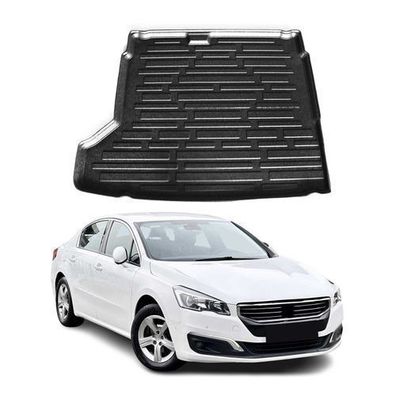 Kofferraumwanne Laderaumwanne für Peugeot 508 Allure 2010-2018 Gummi TPE Schwarz