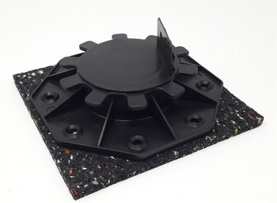 Theilo Stelzlager Pads Gummigranulatunterlage - Größe: 8 x 155 x 155 mm