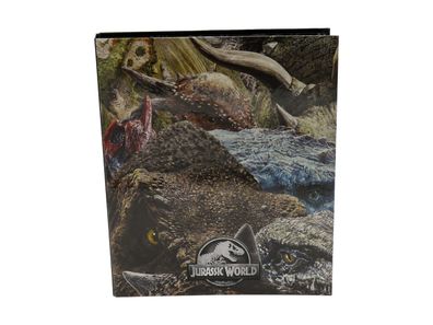 Jurassic World Sammelkarten Ordner 4 Ring Album 32 × 27 × 4 cm für Kartenhüllen