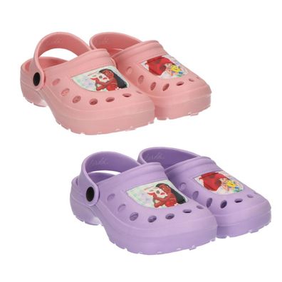 Disney Princess Kinder Badeschuhe Clogs wassergeeignet und leicht für Urlaub und