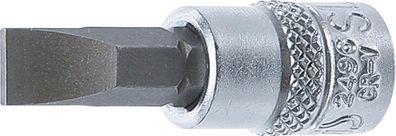 Bit-Einsatz | Antrieb Innenvierkant 6,3 mm (1/4") | Schlitz 7 mm BGS