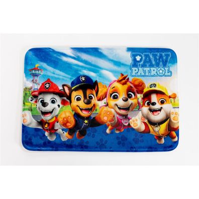 PAW Patrol Badezimmer Teppich – Badematte 40x60 cm weich & saugfähig