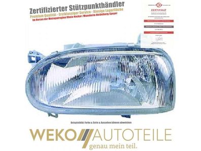 Hauptscheinwerfer links Diederichs 2212081 für VW