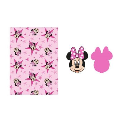 Disney Minnie Mouse Schlafset – Gemütliche Kinderdecke mit Kissen für Zuhause