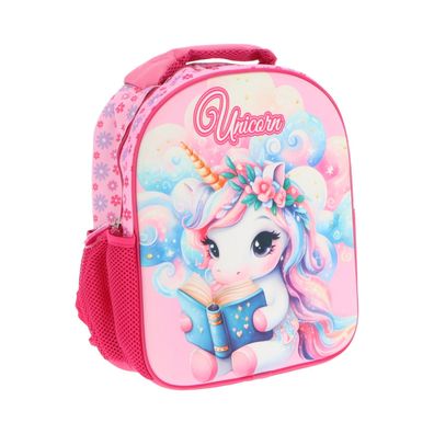 Unicorn Rucksack 3D Design Praktische Schultasche für Schule und Freizeit