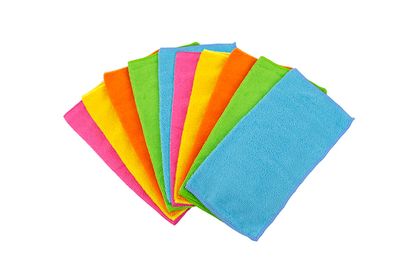 Hofmanns 10er Set Mikrofasertücher: Vielseitige Reinigung in verschiedenen Farben