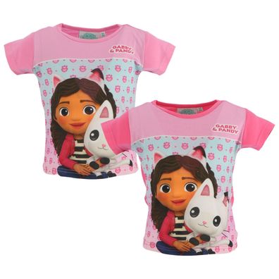 Gabby's Dollhouse T-Shirt für Kinder mit Print Kurzarm-Shirt für Mädchen
