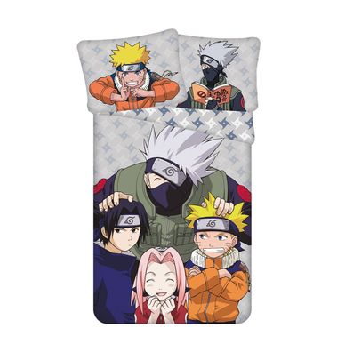 Naruto Design Kuschelige Bettwäsche Baumwolle, 140x200 cm & 70x90 cm