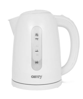 Camry CR 1254 Wasserkocher 1,7 L - 2200 W, 360° drehbar, Weiß