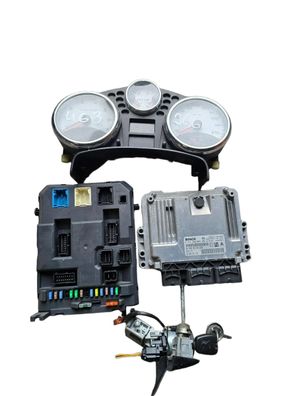 Motorsteuergerät Set 9665291180 Bosch 0261S04009 Peugeot 207