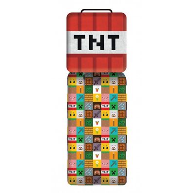 Minecraft Kinderschlafsack 130 × 60 cm mit Reißverschluss