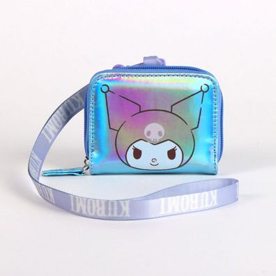 Hello Kitty Kuromi Iridescent Geldbörse schimmernde Kinderbörse