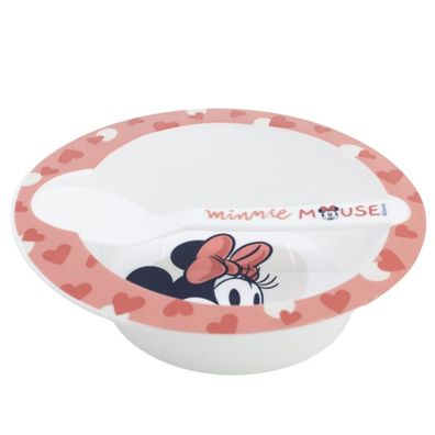 Disney Minnie Mouse Kindergeschirr Set Schale und Löffel für Kinder