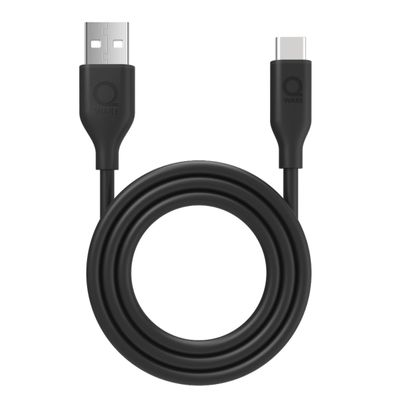 Qware USB auf USB-C Kabel – 12W 1 Meter Lade- und Datenkabel