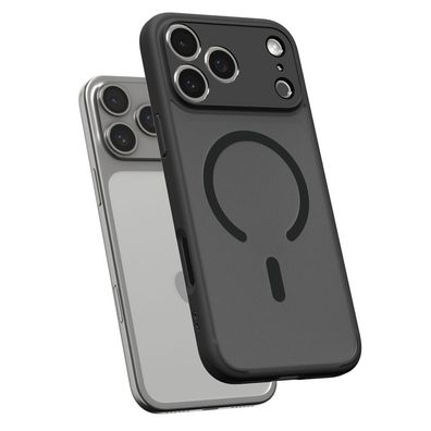 Spigen Ultra Hybrid Case kompatibel mit iPhone 17 Pro – Schwarz
