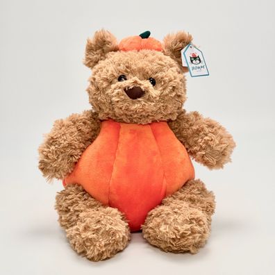 Jellycat Amuseables Bartholomew Bear Pumpkin Plüschtier Kuscheltier Stofftier 35 cm