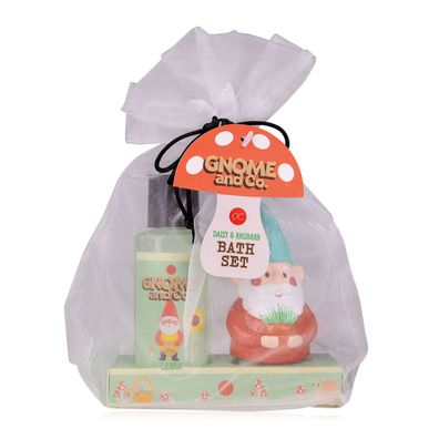 Geschenkset GNOME & CO. mit Gartenzwerg inkl. 100ml Duschgel