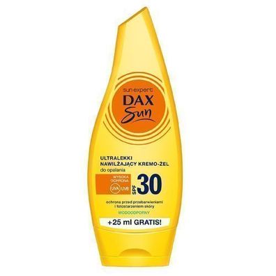 DaxSun Feuchtigkeitsspendende Sonnenschutz-Gelcreme SPF30 - 175ml Leicht & Effiz