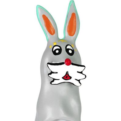 Dreamlove Condomerie - Handbemalte Neuheitskondome Häschen Xl