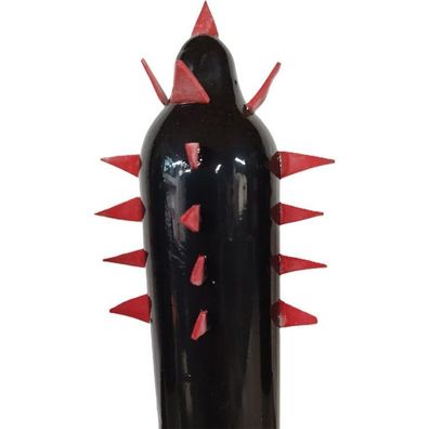 Dreamlove Condomerie - Handbemalte Neuheitskondome Schwarzer Kaktus Xl