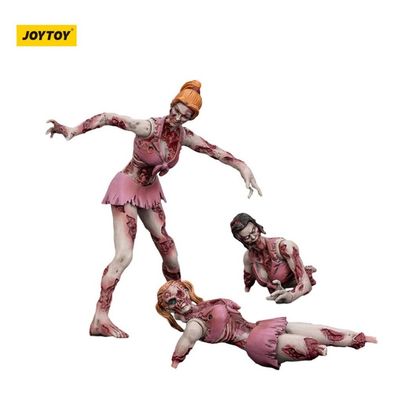 Joy Toy Zombie Dark Source Actionfiguren 3er-Pack Cheer Leaders 8 cm