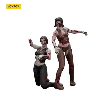 Joy Toy Zombie Dark Source Actionfiguren 2er-Pack Wrestlerinnen 8 cm