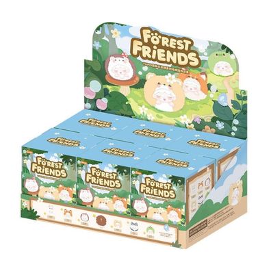 Jotoys Yumo: Forest Friends Series Blind Box Figur 13 cm Display (6)
