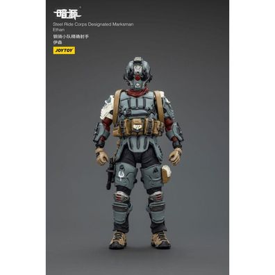 Joy Toy Steel Ride Corps Dark Source Actionfigur Designated Marksman Ethan 7 cm