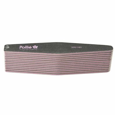 Eurostil Gepolstertes Maniküre-Set 1Un, Limettenschwarz