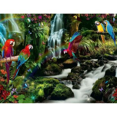 Ravensburger Ravensburger 17111 Puzzle Bunte Papageien im Dschungel 2000 Teile