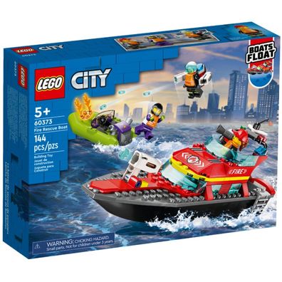 LEGO 60373 City Feuerwehrboot, Konstruktionsspielzeug
